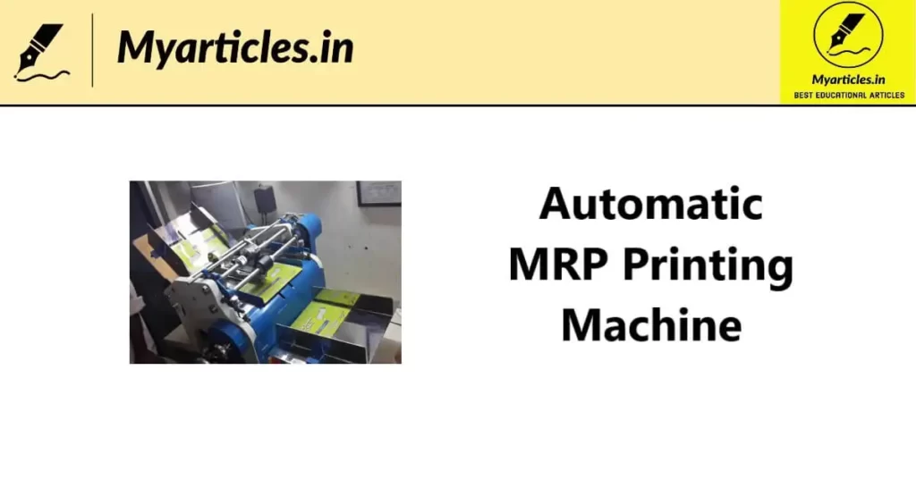 Automatic MRP Printing Machine