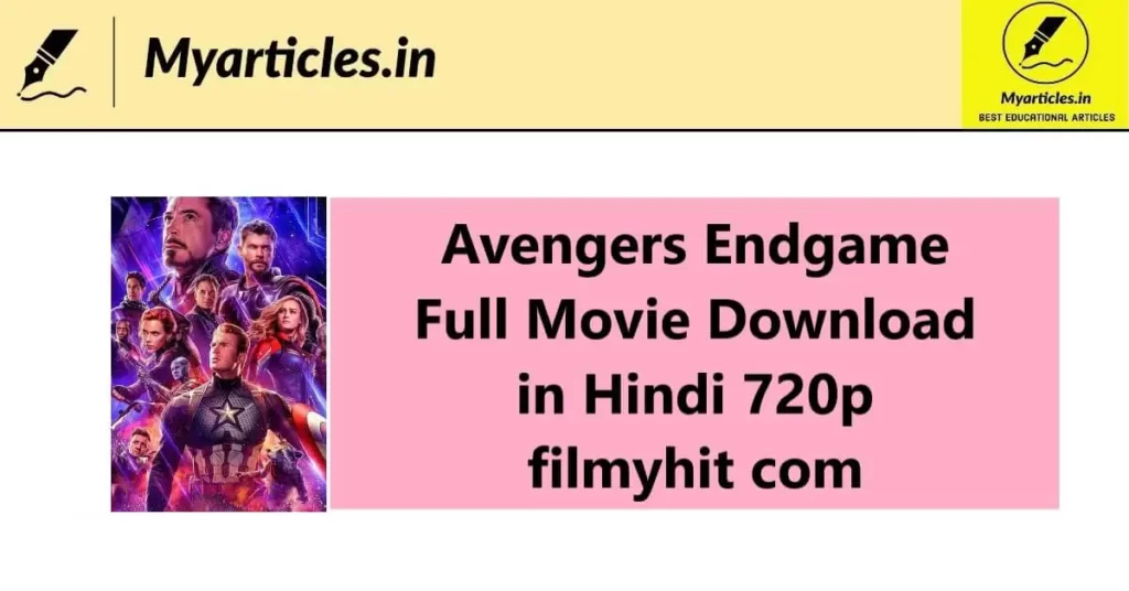 Avengers endgame full movie download in Hindi 720p filmyhit com
