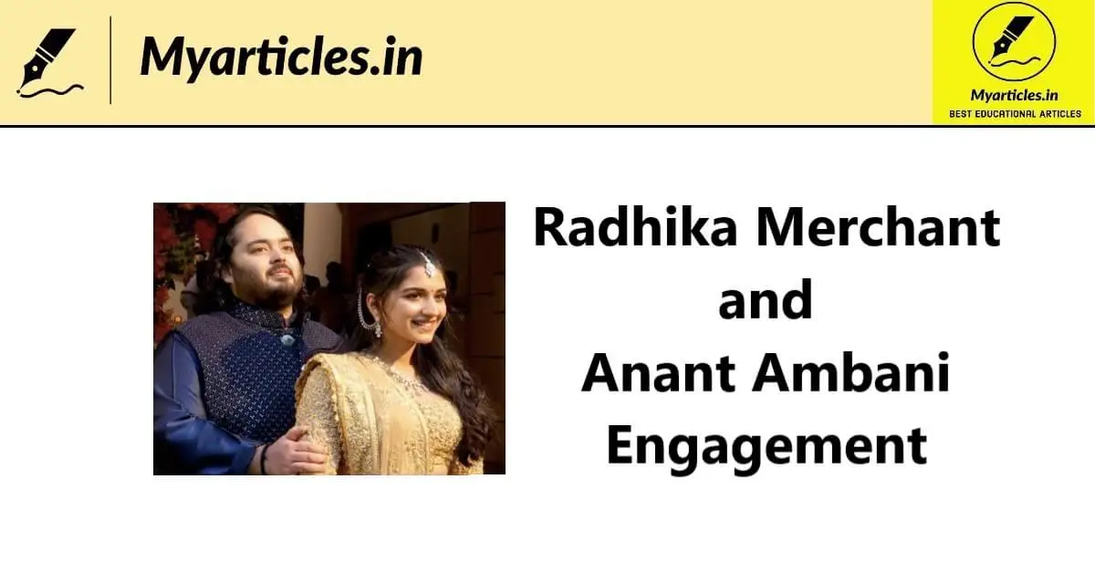 Radhika merchant and Anant ambani Engagement